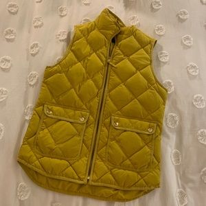 Mustard J Crew Vest